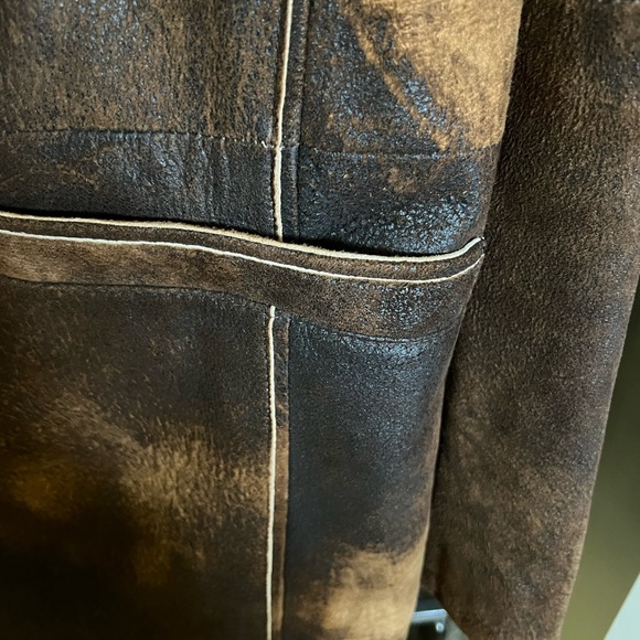 Gino’s Italian leather blazer US XL - Picture 4 of 8